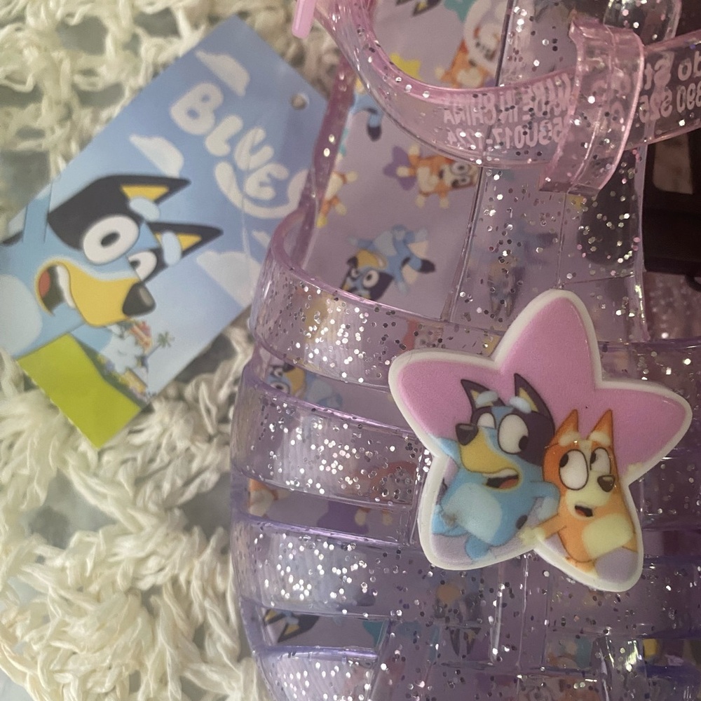 Kids Glitter Sandals bluey - Pink - Picture 3 of 3